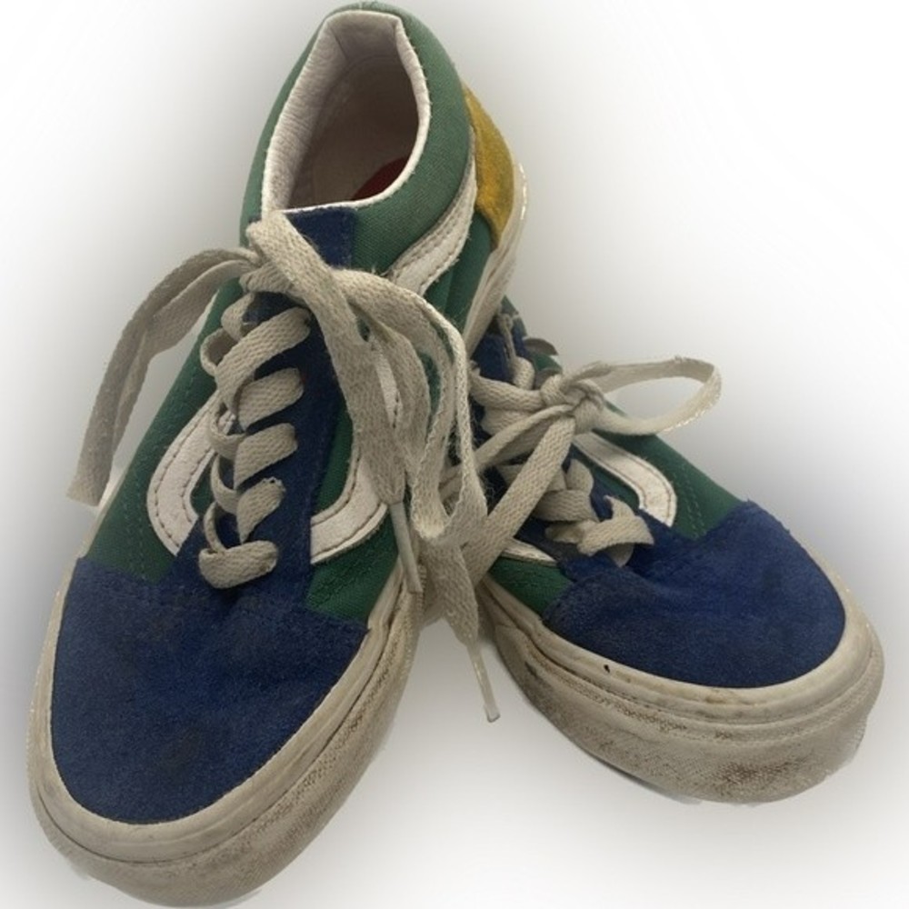 Vans old skool skater shoes kids size 1